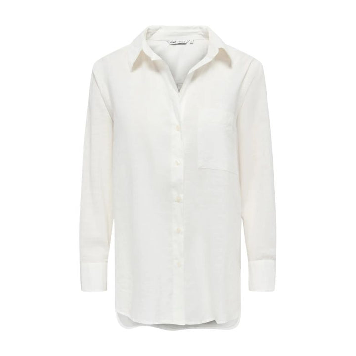 ONLY - SKJORTE - SALINA - 15335255 - CLOUD DANCER