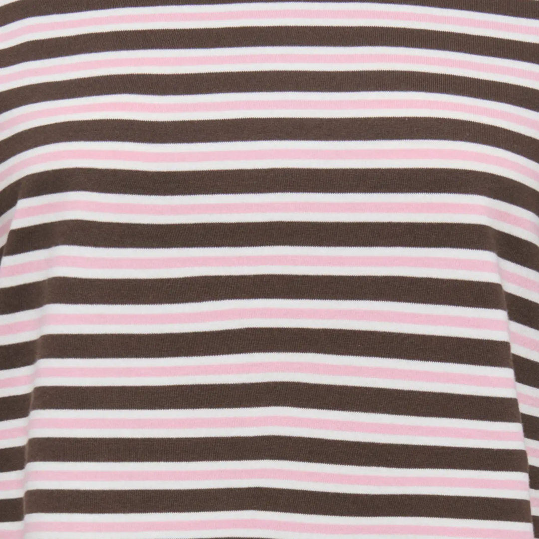 ONLY - BLUSE - NEW SOPH 15337134 - BLACK COFFEE/ORCHID PINK/CLOUD DANCER