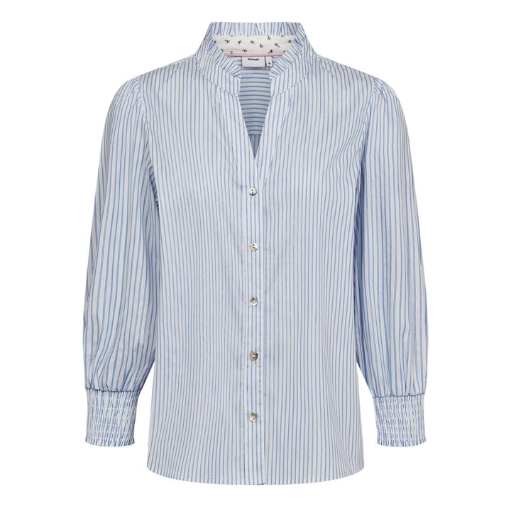 NÜMPH - BLUSE - LILI 707070 - FLOATY BLUE