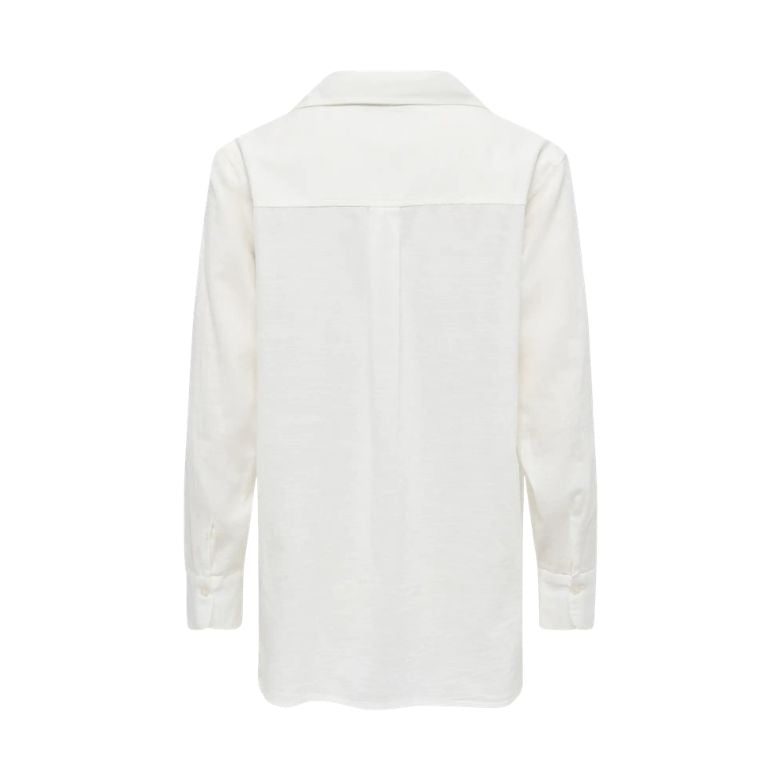 ONLY - SKJORTE - SALINA - 15335255 - CLOUD DANCER