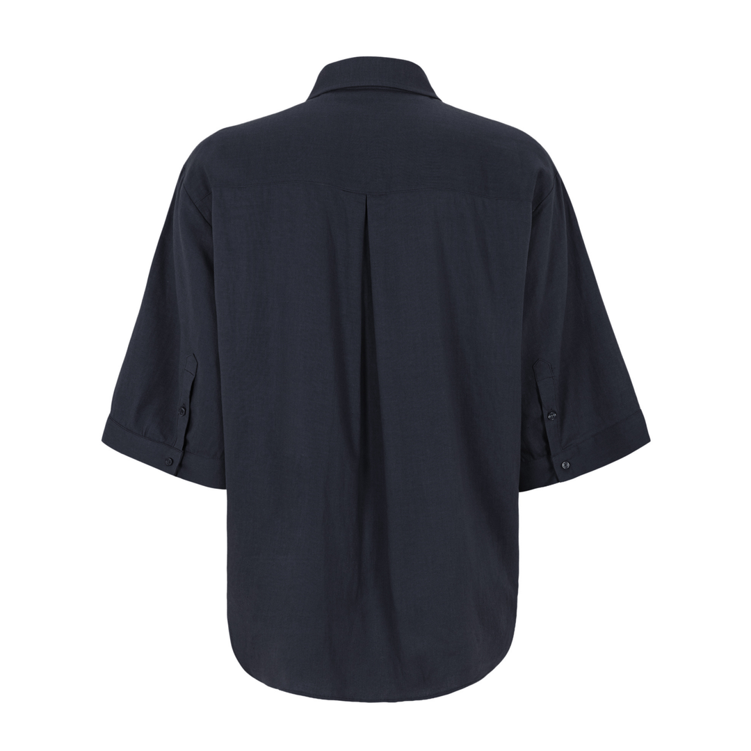 SOFT REBELS - SKJORTE - YINDI SR226-724 - SORT
