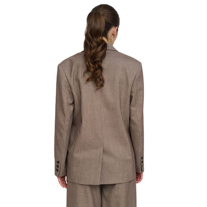 SOFT REBELS - BLAZER - AUBREE - 526-706 - 378 - SILVER MINK MELANGE