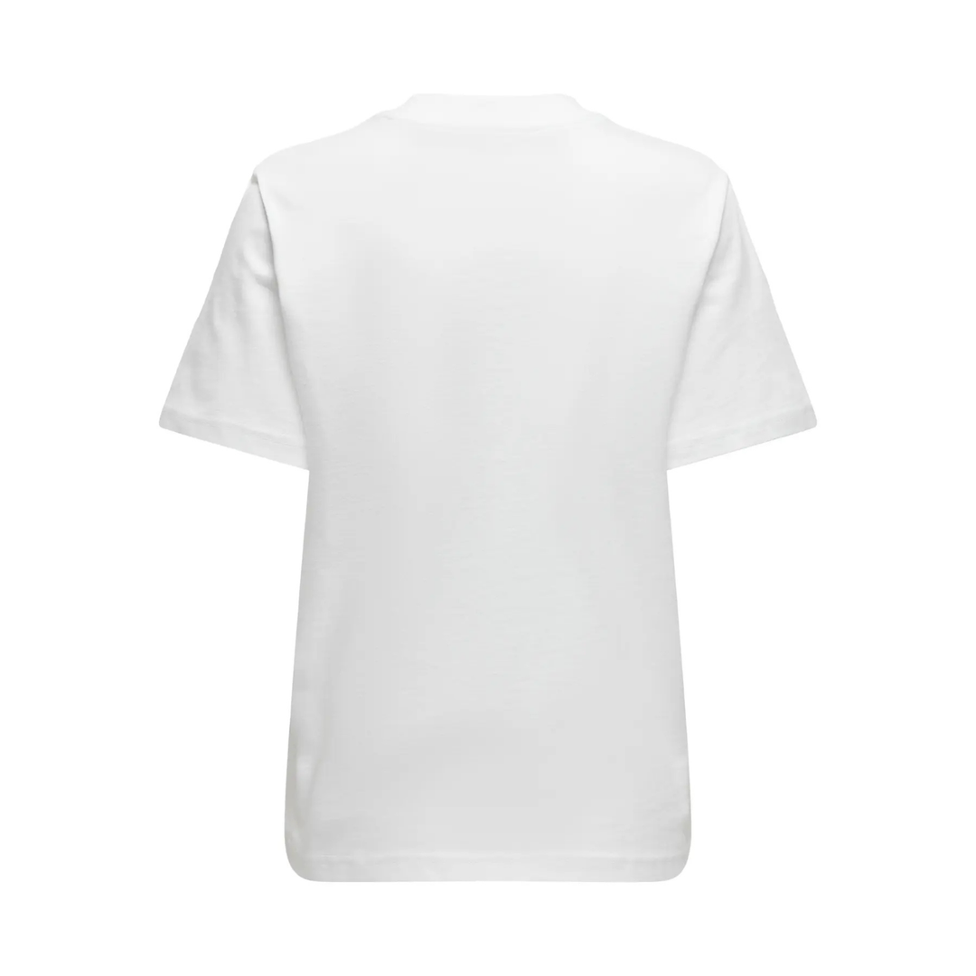 ONLY - T-SHIRT - MONJA 15320892 - WHITE
