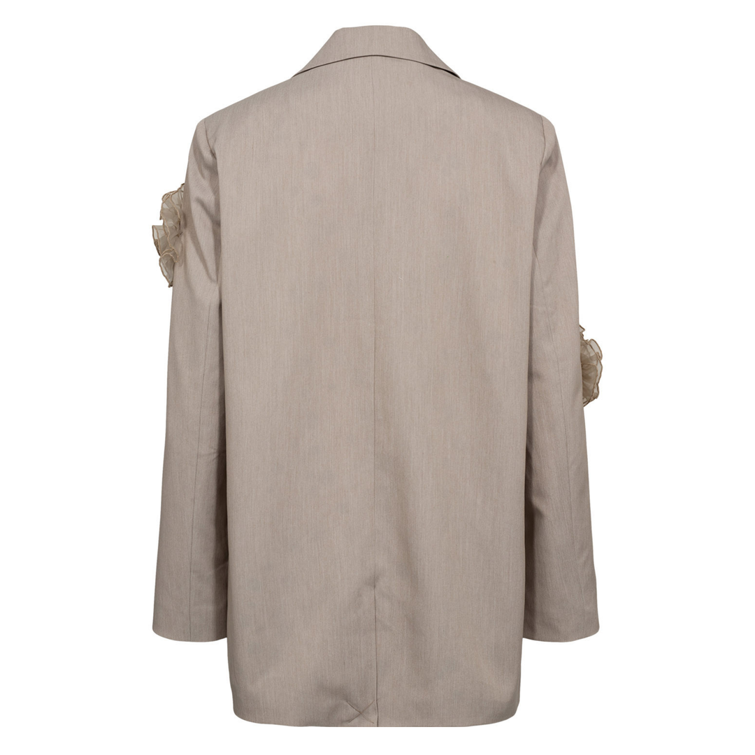 NÜMPH - BLAZER - FLORIA 706508 - CHATEAU GRAY MELANGE
