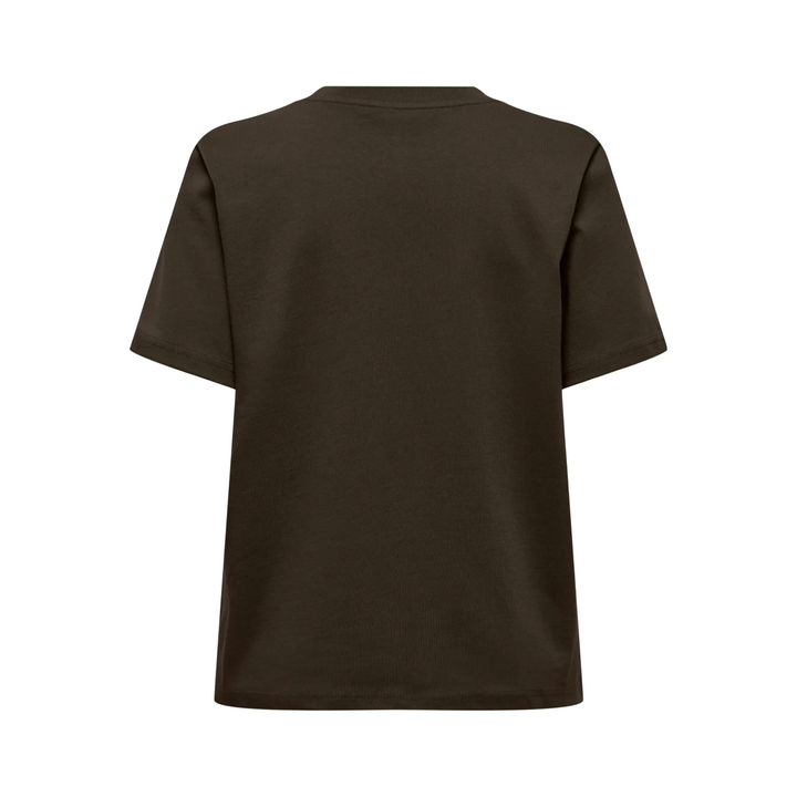 ONLY - T-SHIRT - MONJA 15320892 - CHOCOLATE TORTE