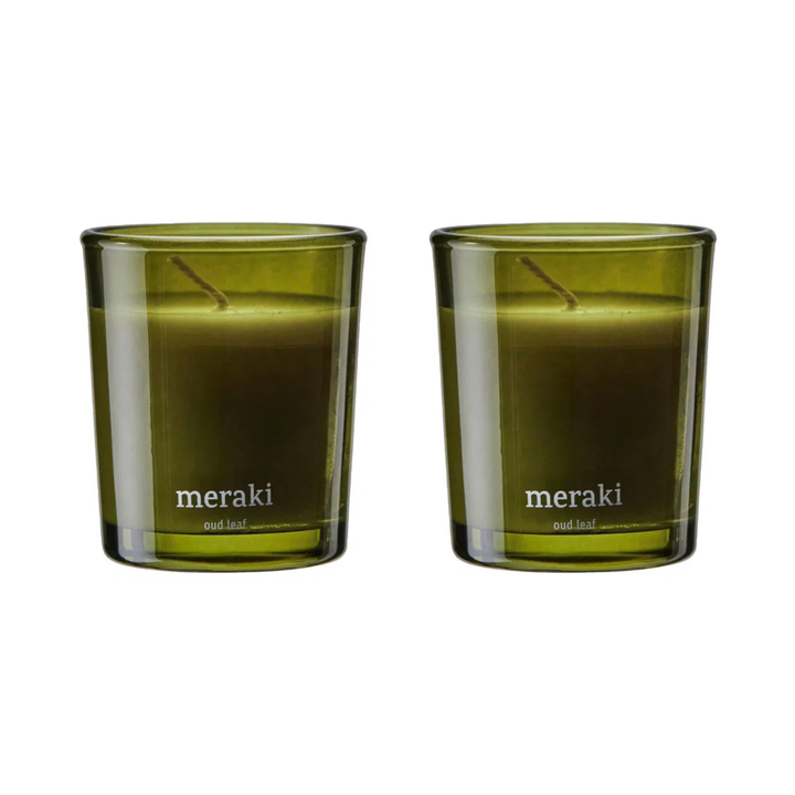 MERAKI - 2-PAK DUFTLYS 366650201 - OUD LEAF