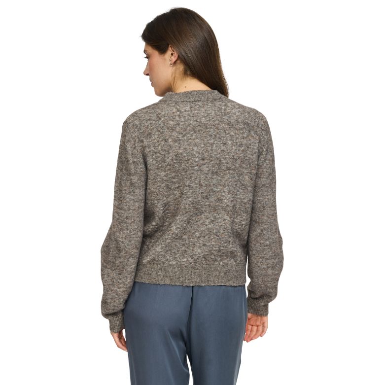 SOFT REBELS - CARDIGAN - ALLISON - 2112-200 - 383 - DEMITASSE MELANGE