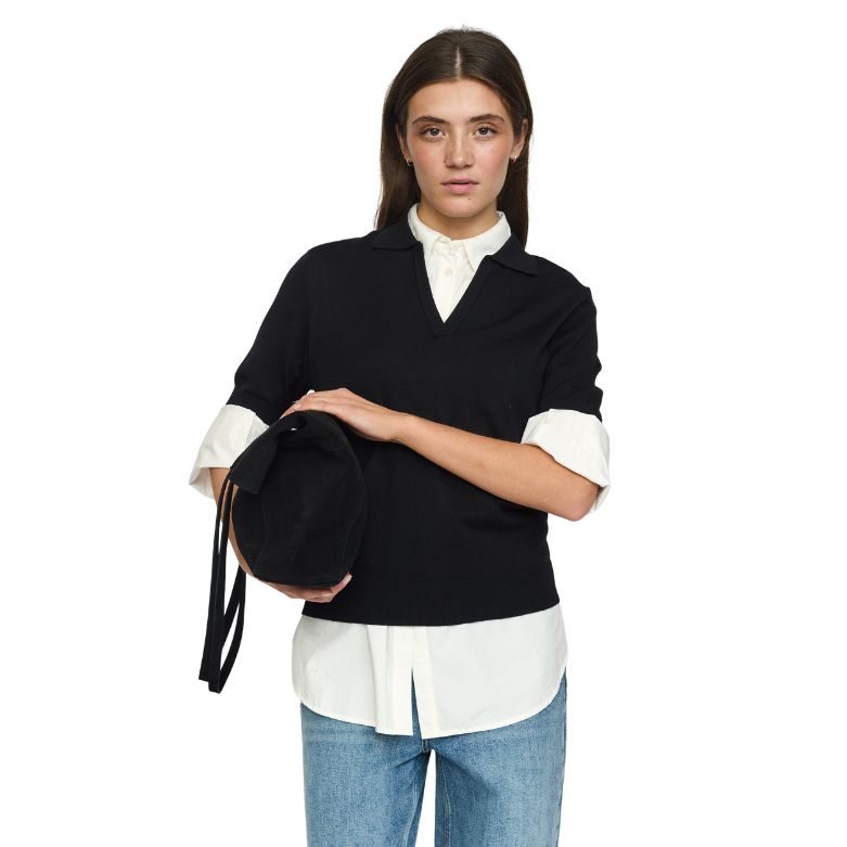 SOFT REBELS - POLO - PARKER - 426-200 - 001 - BLACK