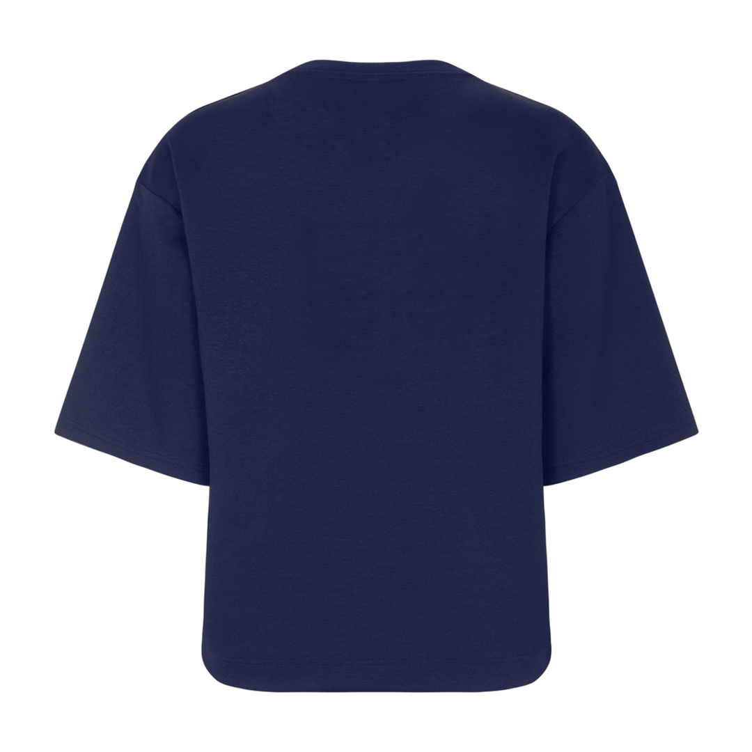 TOODAY - T-SHIRT - AZRA BOXY TD126-143 - DARK SAPPHIRE