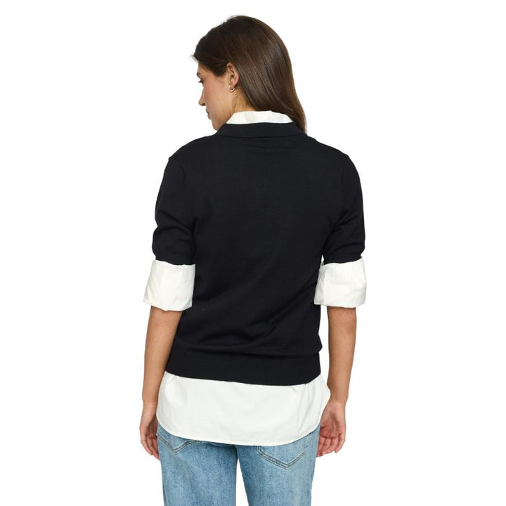SOFT REBELS - POLO - PARKER - 426-200 - 001 - BLACK
