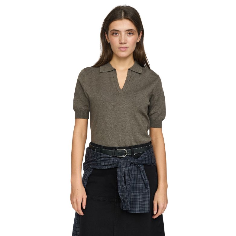 SOFT REBELS - POLO - PARKER - 426-200 - 368 - CANTEEN MELANGE