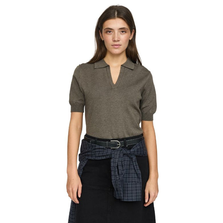 SOFT REBELS - POLO - PARKER - 426-200 - 368 - CANTEEN MELANGE