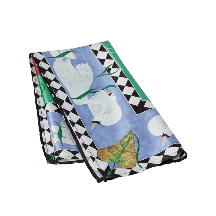 NÜMPH - TØRKLÆDE - MOCHA 706581 - VIBRANT GREEN