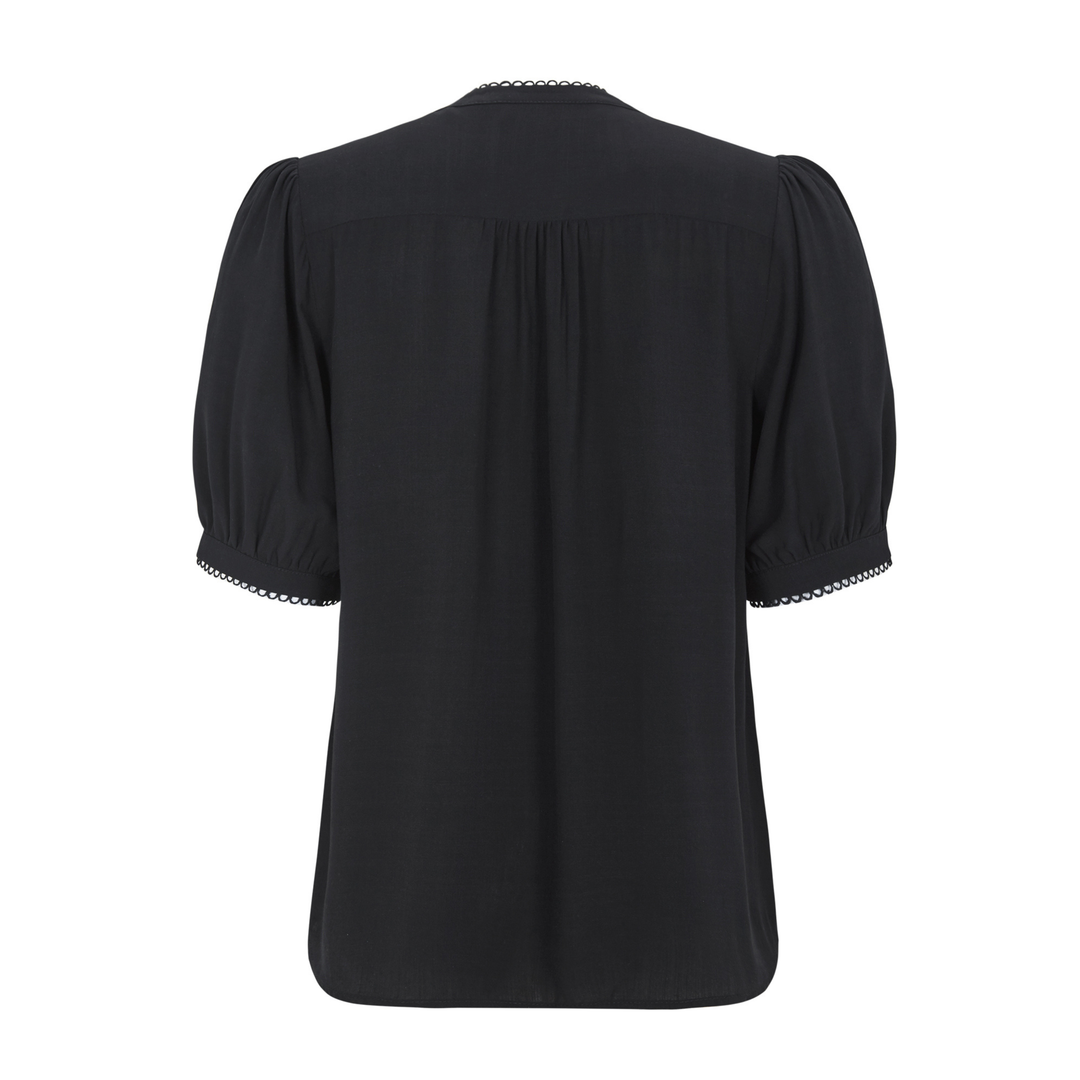 SOFT REBELS - SKJORTE - LIMA SR426-712 - SORT