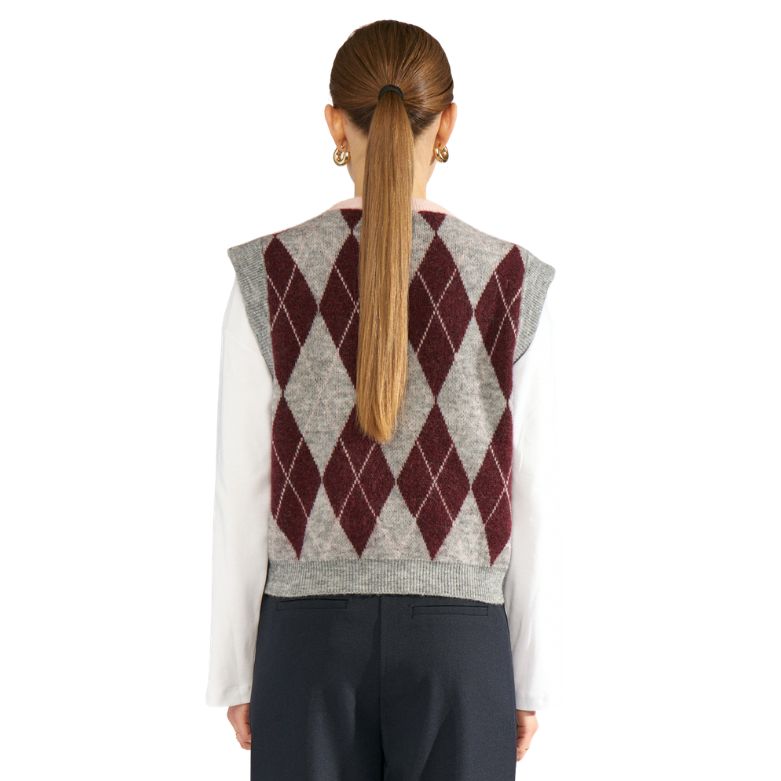 NUMPH - VEST - TIKLA - 707318 - medium grey mel