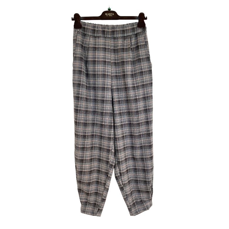 MARTA DU CHATEAU - BUKS - AMULET 56172M CHECK - GREY