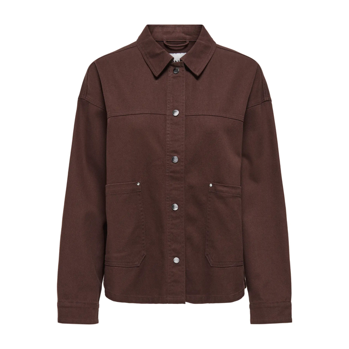 ONLY - JAKKE - SIERRA TWILL 15377209 - CHICORY COFFEE