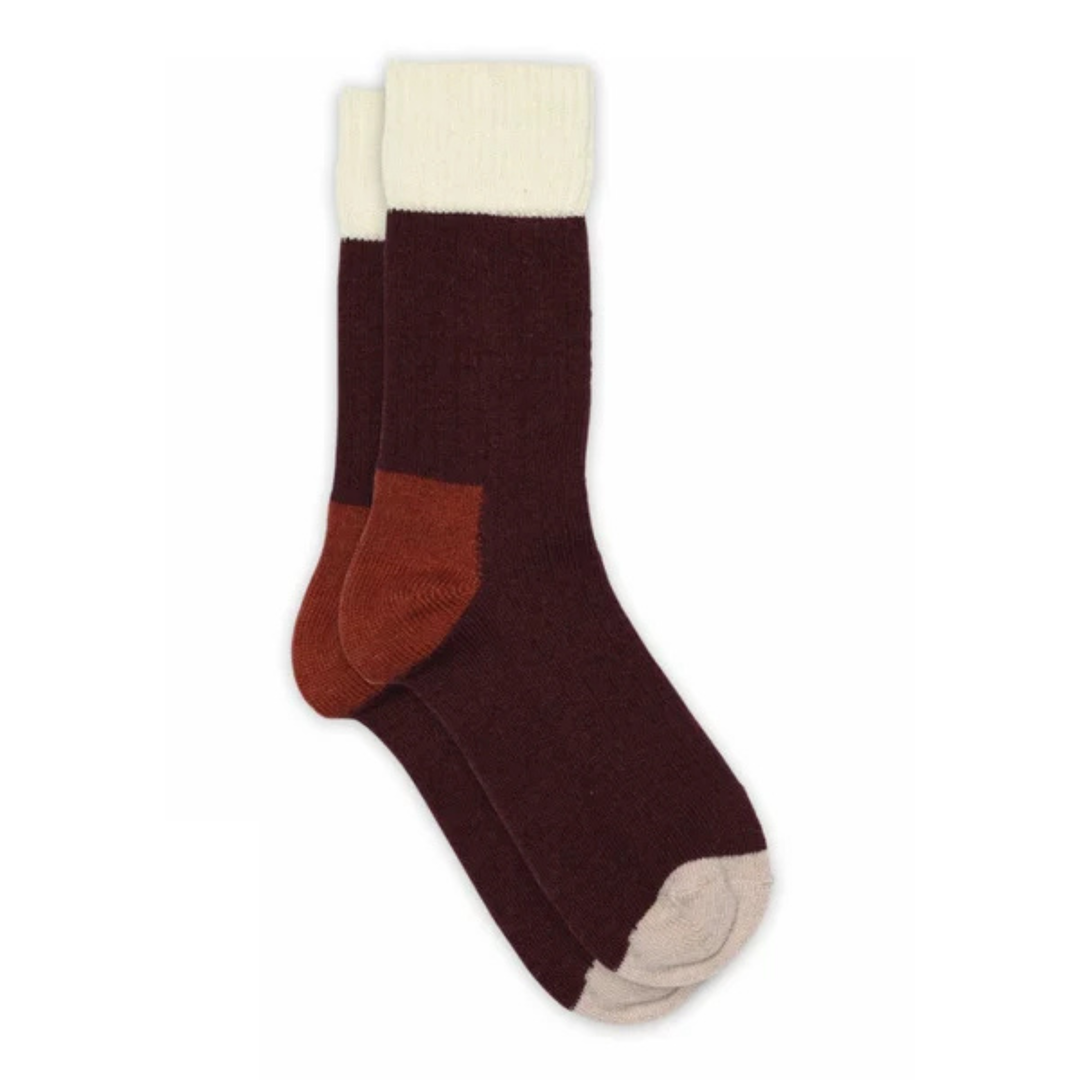 MPWOMAN - ULDSOKKER - ESTHER 79726 - WINE RED