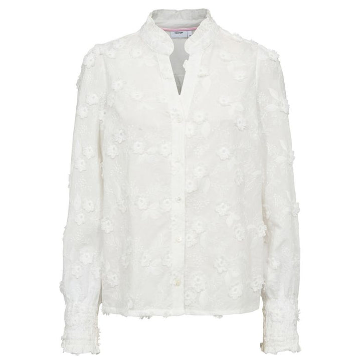 NUMPH - SKJORTE -  LENEA - 707312 - BRIGHT WHITE