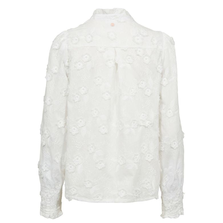 NUMPH - SKJORTE -  LENEA - 707312 - BRIGHT WHITE