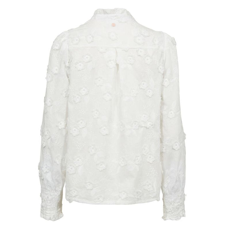 NUMPH - SKJORTE -  LENEA - 707312 - BRIGHT WHITE