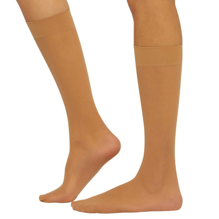 WOLFORD - KNÆSTRØMPER - INDIVIDUAL 10 - 31241 - 4365 - GOBI