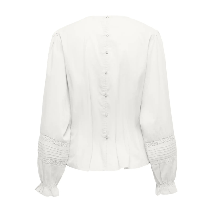 ONLY - BLUSE - EMINA 15364379 - CLOUD DANCER