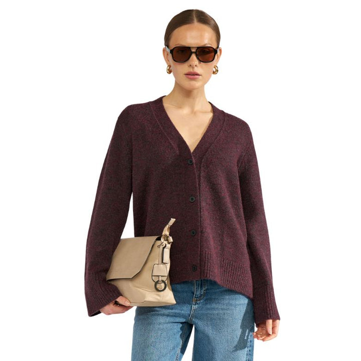 NÜMPH - CARDIGAN - FELINA - 707887 - FIG