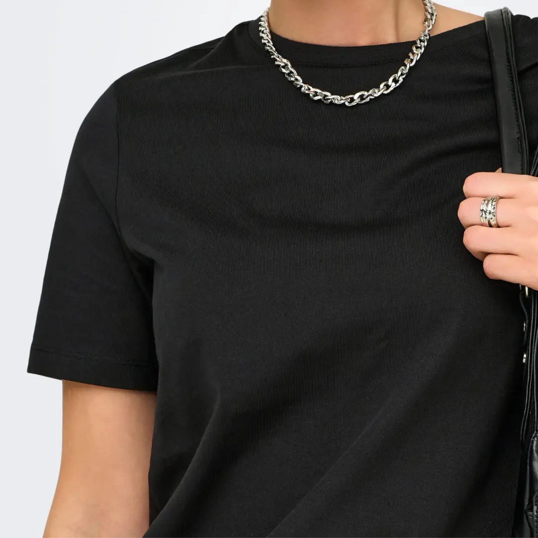 ONLY - T-SHIRT - FREJA 15367970 - SORT