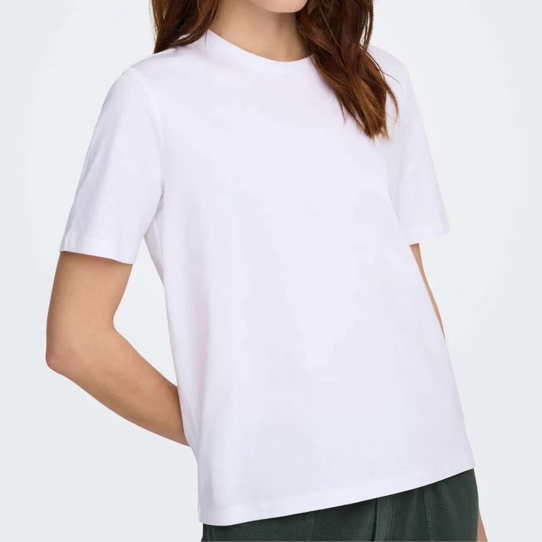 ONLY - T-SHIRT - FREJA 15367970 - BRIGHT WHITE