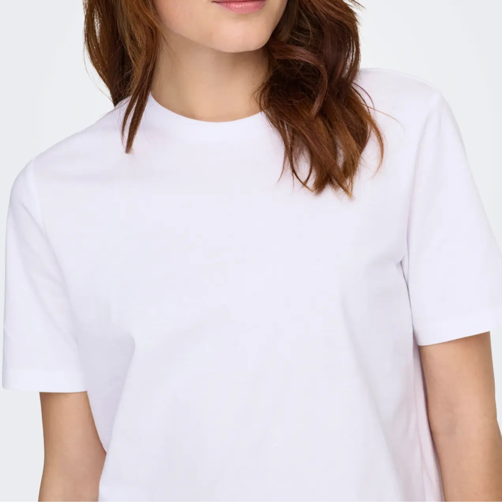 ONLY - T-SHIRT - FREJA 15367970 - BRIGHT WHITE