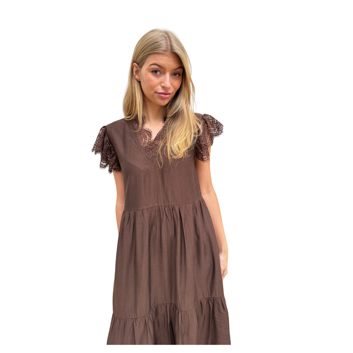 CONTINUE - KJOLE - 15207 - BROWN