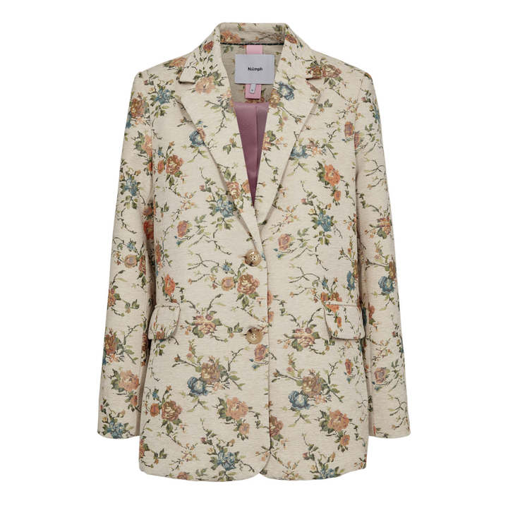 NÜMPH - BLAZER - HARPA 706938 - WHITECAP GREY