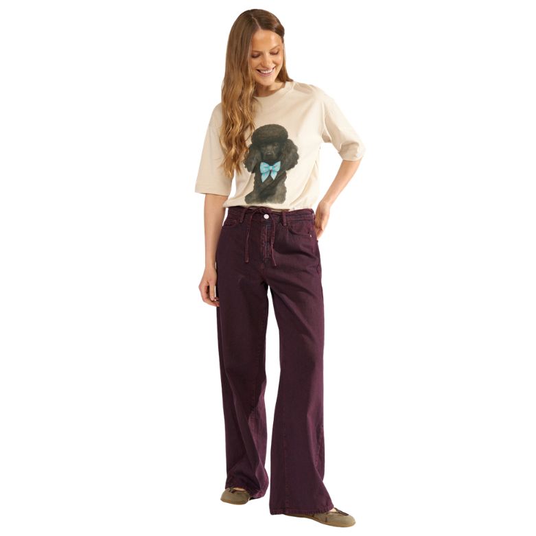 NUMPH - T-SHIRTS - TOVA - 707379 - 0547 GREY MORM