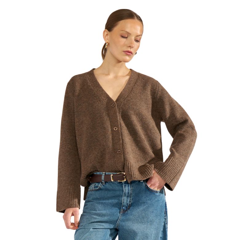 NÜMPH - CARDIGAN - FELINA - 707887 - PINECONE