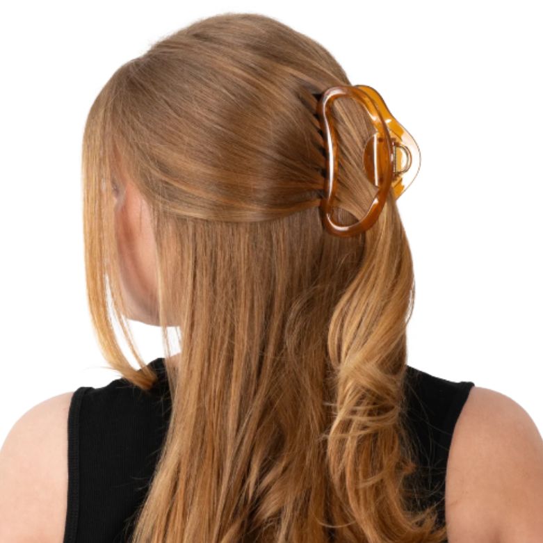 SUI AVA - HÅRKLEMME - TERRA LUME GIGA - AMBER