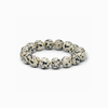 SOÏ - KRYSTAL ARMBÅND - CHUNKY DALMATINER JASPIS 12 MM.