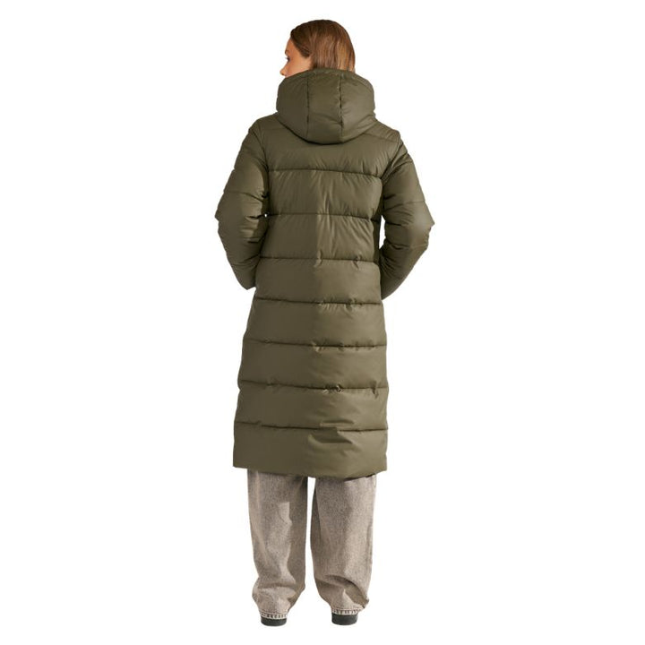 NÜMPH - JAKKE - ARVEN LONG PUFFER - 706885 - FOREST GREEN