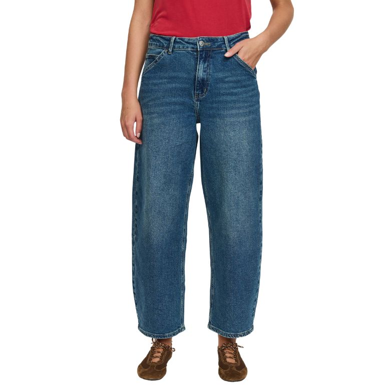 SOFT REBELS - BUKS - AMELIE - 526-803 - 919 - MID WASHED BLUE DENIM