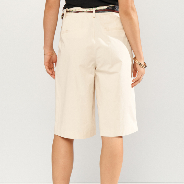 NÜMPH - SHORTS - SUNNA 706828 - WHITECAP GRAY