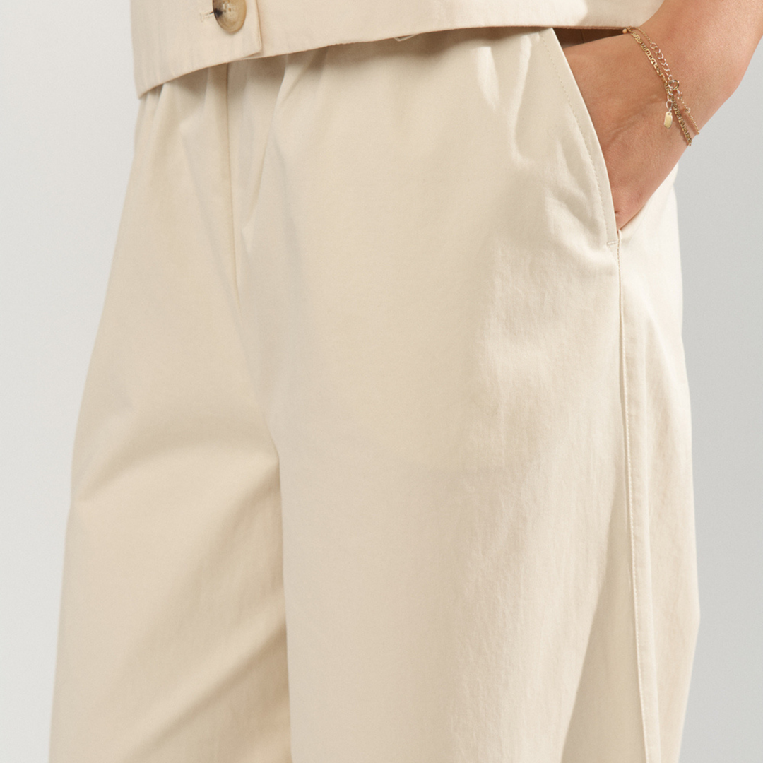 NÜMPH - BUKS - SUNNA CROPPED 706829 - WHITECAP GRAY