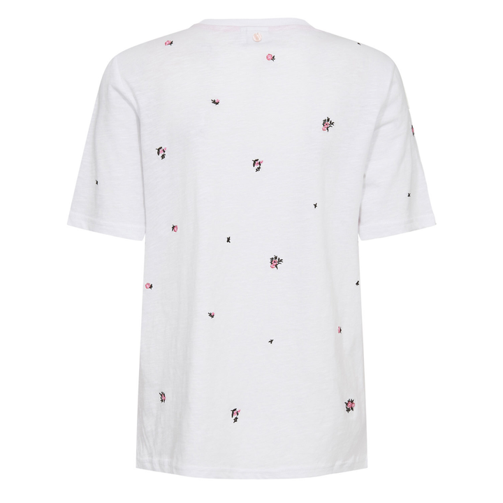 NÜMPH - T-SHIRT - KASANDRA 706394 - BRIGHT WHITE