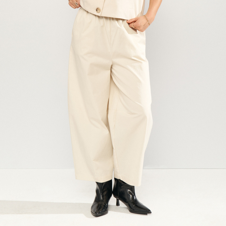 NÜMPH - BUKS - SUNNA CROPPED 706829 - WHITECAP GRAY