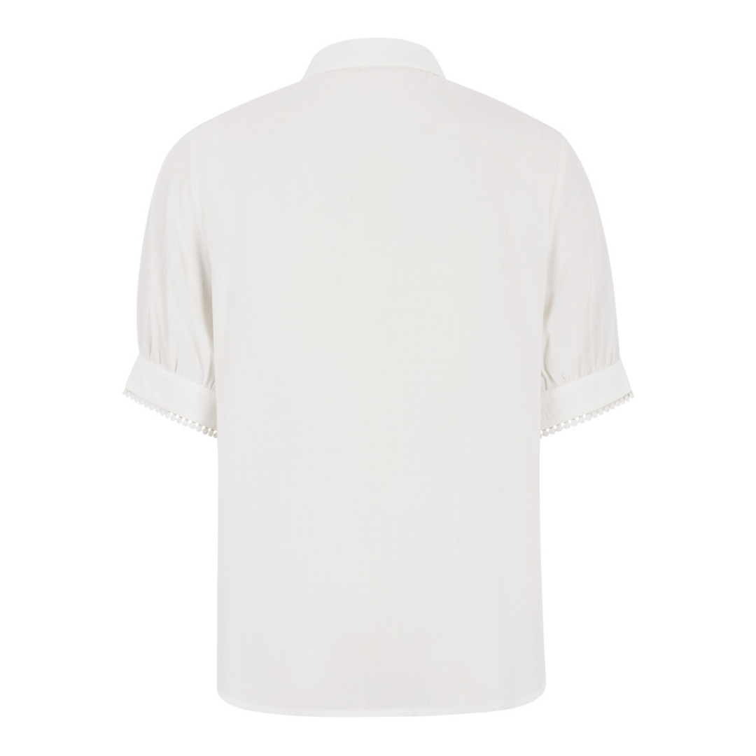 SOFT REBELS - BLUSE - EBBA SR126-700 - SNOW WHITE
