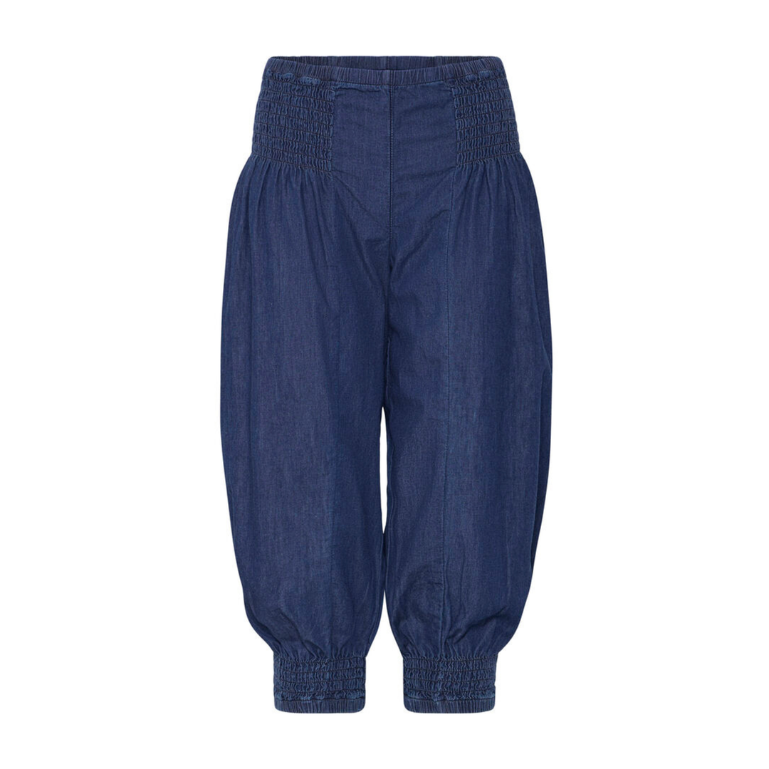 PULZ - KNICKERS - JILL 50210771 - DARK BLUE DENIM