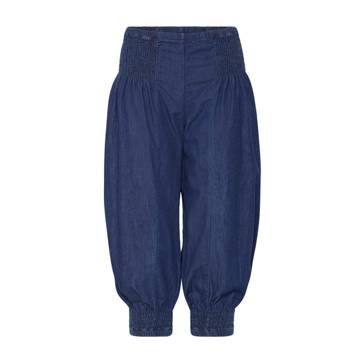 PULZ - KNICKERS - JILL 50210771 - DARK BLUE DENIM