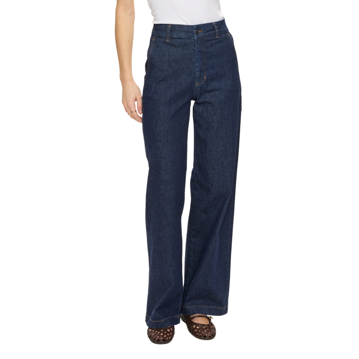 NÜMPH - JEANS - AMBER 706677 - DARK BLUE DENIM