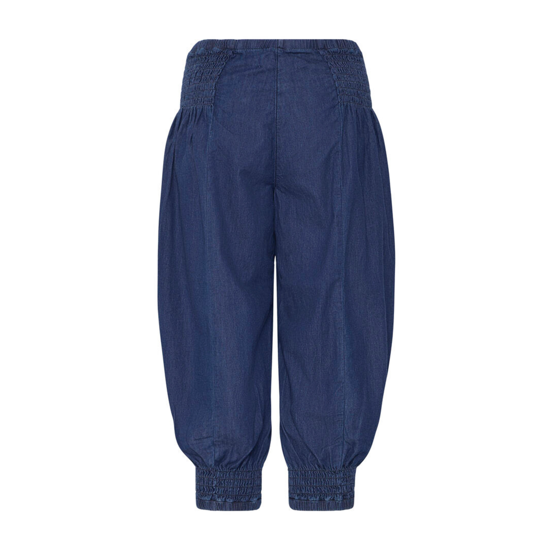 PULZ - KNICKERS - JILL 50210771 - DARK BLUE DENIM
