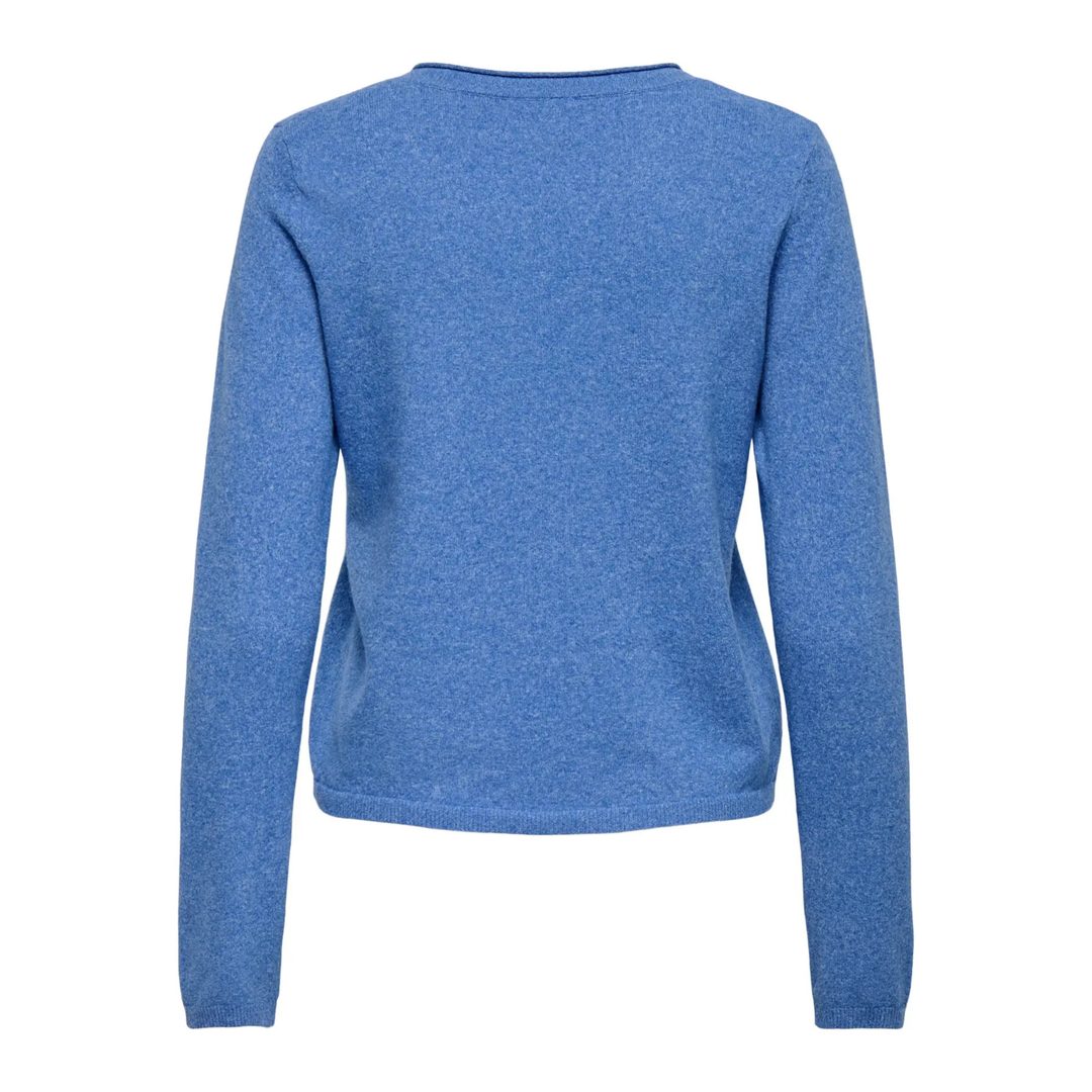 ONLY - STRIK - LOYAL V-NECK 15368957 - ULTRAMARINE MELANGE