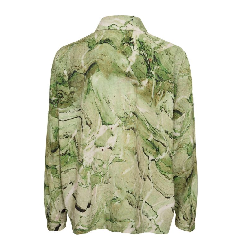 NUMPH - SKJORTE - MARLA  - 707163 - 4060 CALLA GREEN